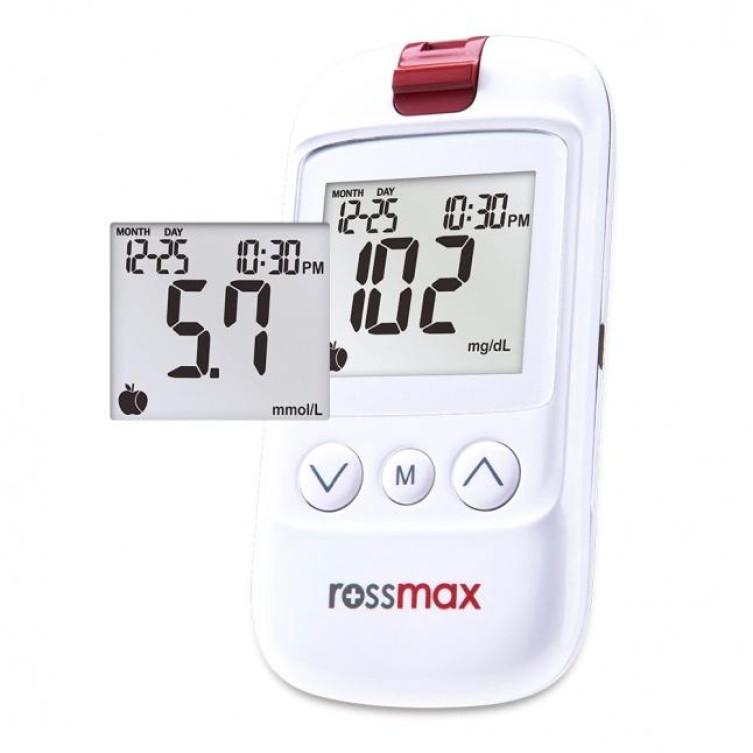 BLOOD GLUCOSE MONITORING SYSTEM HS200 BT+USB