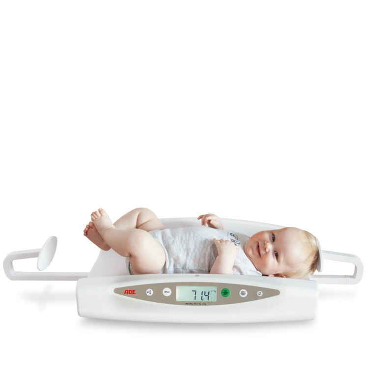 APPROVED BABY WEIGHING SCALE WITH LENGTH MEASURE | 20 KG CAPACITY | ADE