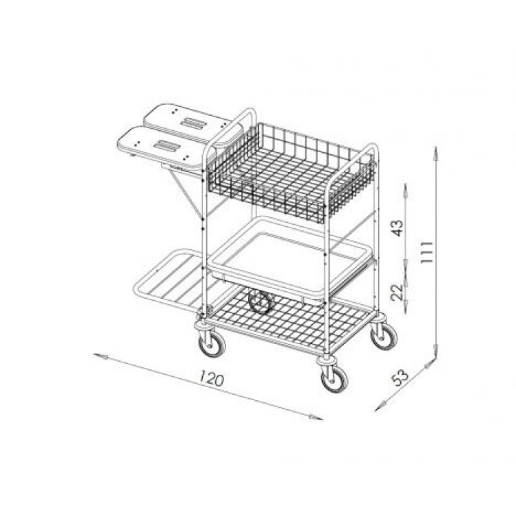 LOGISTICS TROLLEY NEMO130 - 5013