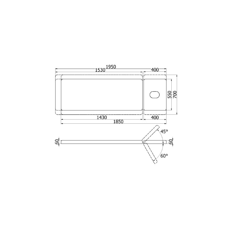 Metal Examination Table DONA