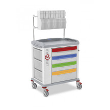 MULTIFUNCTIONAL TROLLEY FOR THE PEDIATRIC CABINET