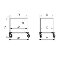 PROCEDURE TROLLEY STAINLESS STEEL2611