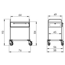 Procedure trolley NEREZ2723*