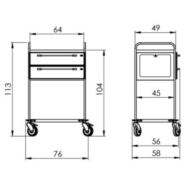 Procedure trolley NEREZ2745