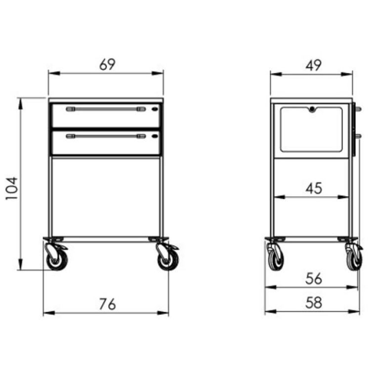 Procedure trolley NEREZ2840