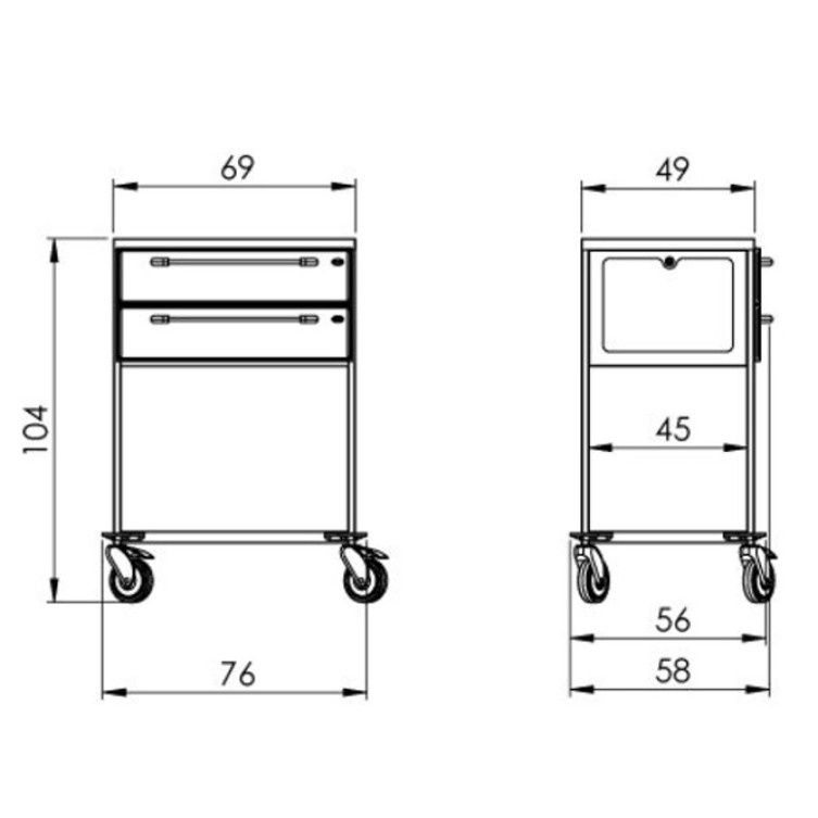 Procedure trolley NEREZ2841