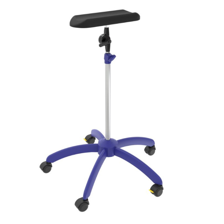 ARM AND LEG REST ON CASTORS