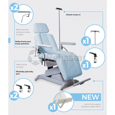 LEMI MED multifunctional blood sampling and treatment chair