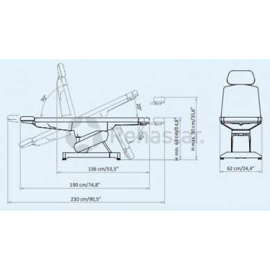 LEMI MED multifunctional blood sampling and treatment chair