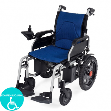 Foldable electromechanical wheelchair AURA EL