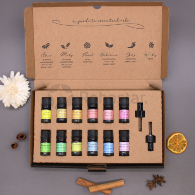 A set of essential oils