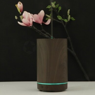 Essential oil diffuser, black LED 200 ml