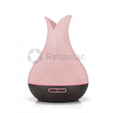 Essential oil diffuser OEM, LED 400 ml white-black