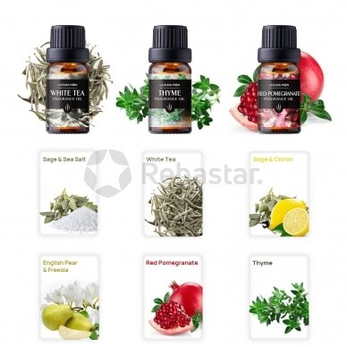 Essential oil kit for Lagunamoon car diffuser