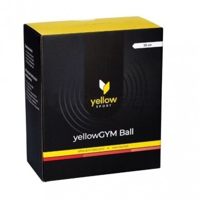 Vingrošanas bumba “yellowGYM Ball”