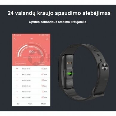 Smart bracelet pedometer