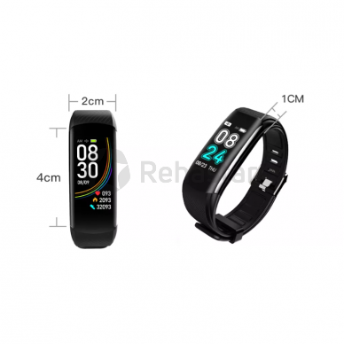 Viedā aproce-pedometrs Smart Band C6S