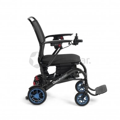 Ultra-light, electric folding wheelchair Q50 R CARBON