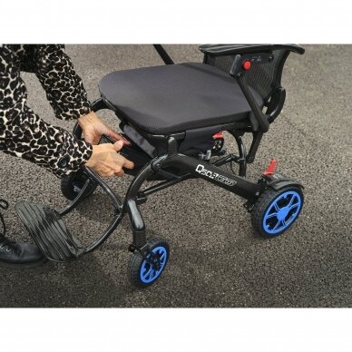 Ultra-light, electric folding wheelchair Q50 R CARBON