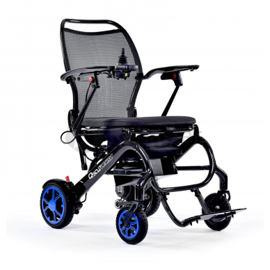 Ultra-light, electric folding wheelchair Q50 R CARBON