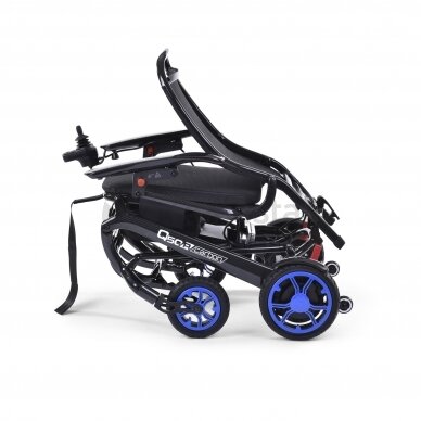 Ultra-light, electric folding wheelchair Q50 R CARBON