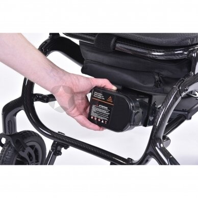 Ultra-light, electric folding wheelchair Q50 R CARBON