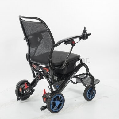 Ultra-light, electric folding wheelchair Q50 R CARBON