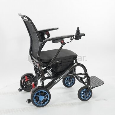 Ultra-light, electric folding wheelchair Q50 R CARBON