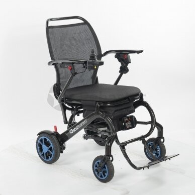 Ultra-light, electric folding wheelchair Q50 R CARBON