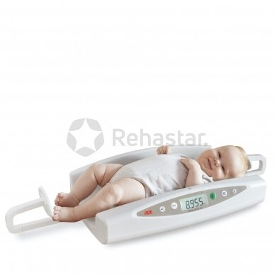 Approved baby weighing scale with length measure | 20 kg capacity | ADE