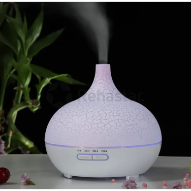 LED patterned essential oil diffuser. 400 ml