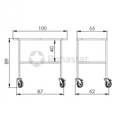 Procedure trolley NEREZ3100