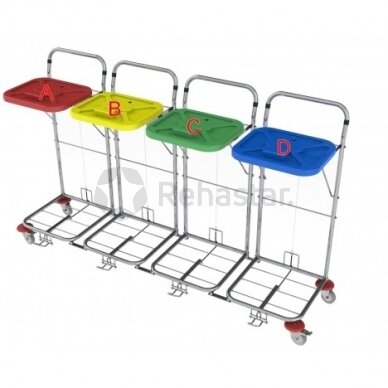 Logistics trolley VAKO80C / 4 - 8007