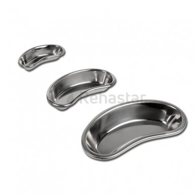 Kidney-shaped stainless steel tacel