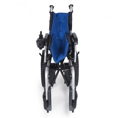 Foldable electromechanical wheelchair AURA EL