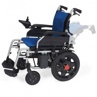 Foldable electromechanical wheelchair AURA EL