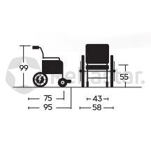 PREMIUM FOLDING ELECTRIC WHEELCHAIR BAHIA