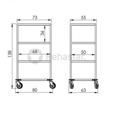 Procedure trolley NEREZ2616