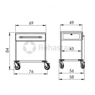 Procedure trolley NEREZ2820NZ