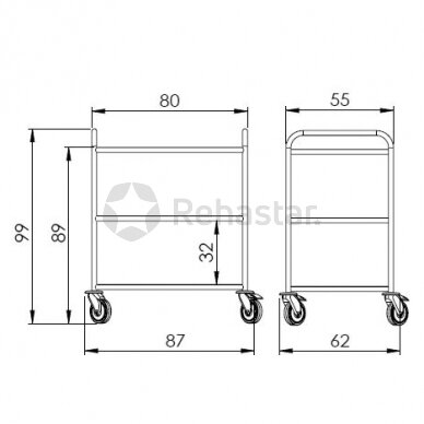 Procedure trolley NEREZ3105