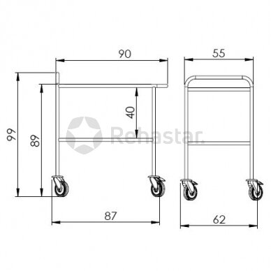 Procedure trolley NEREZ3108