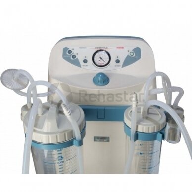 Professional surgical aspirator for hospitals New Hospivac 400/90 l / min