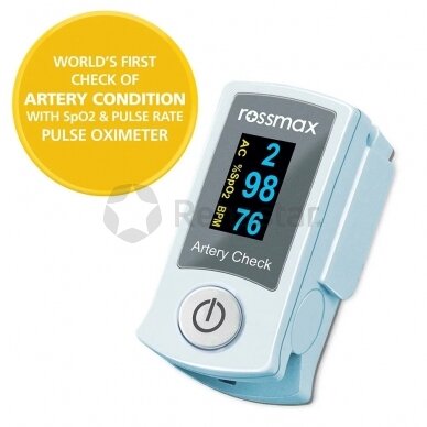 Fingertip Pulse Oximeter with "ACT" Rossmax SB200