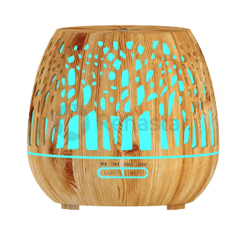 Essential oil diffuser, wood LED 400 ml