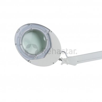 Luminaire with magnifying glass LED HF