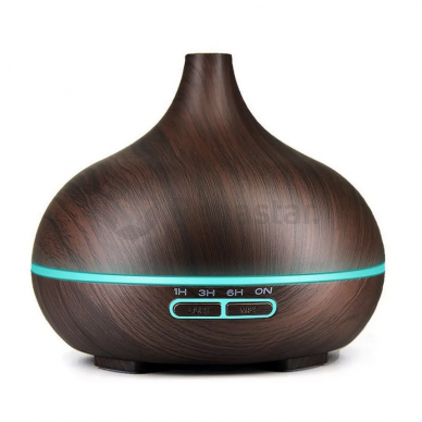 Essential oil diffuser with LED colors, 400 ml