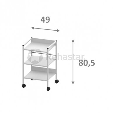 Transport and service trolley 14514