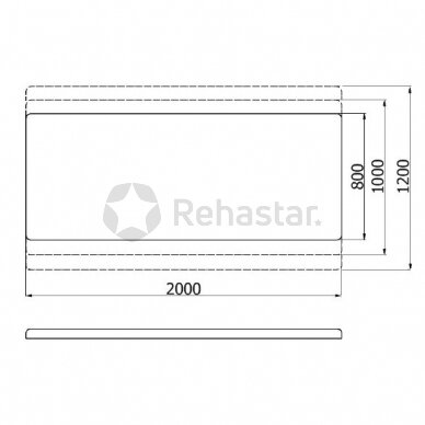 Stalas reabilitacijai WSR B E