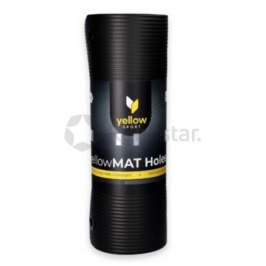 "YellowMAT training mat with holes